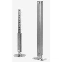 Steel Perforated Square Telescoping Stabilizer Jacks Tube Support for Utility Trailers